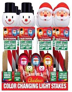 Santas Forest 70299 Santa/Snowman Path Light