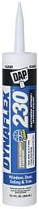 DAP 18304 Premium Sealant, Clear, 1 day Curing, 40 to 100 deg F, 10.1 oz Cartridge