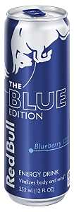Red Bull 611269182460 Energy Drink, Blueberry, 12 oz Can