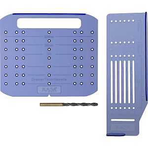 KasaWare KDT-KITP-1 Drill Template Kit, Plastic, Purple