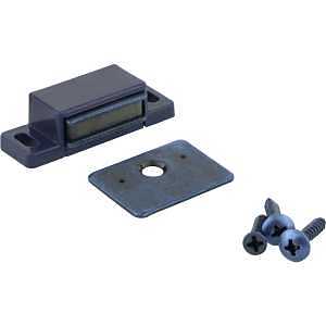 Hardware Resources KFCMS-A-BR2 Door Catch, Plastic, Brass