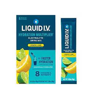 Liquid I.V. LVM6001 Drink Mix, Lemon Lime