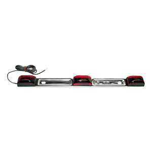 Peterson Red Submersible Light Bar V151-3rl Led Lamp 14-1/4 In Length