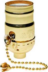 Pass & Seymour Incandescent Medium Base Metal Shell Lampholder, 660-Watt, 250-Volt