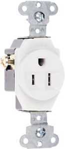 Pass & Seymour Heavy-Duty 15A Single Receptacle