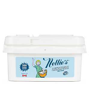 Nellie's Nls-200 Laundry Soda, 7.1 Lb Bucket, Granular Powder Detergent