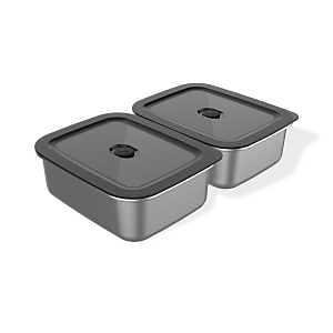 Weber 3400260 Prep Container, Stainless steel, For: Weber Works Serving Trays