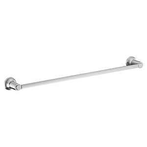 Moen Zyla Series Y1624CH Towel Bar, 24 in L Rod, Zinc, Chrome, Wall