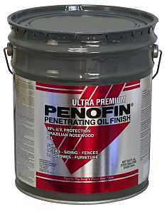 Penofin Red Label Series F5MBA5G Ultra-Premium Stain, Transparent, Bark, Liquid, 5 gal Can