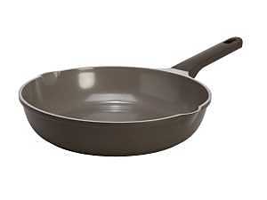 Ecolution Aria Series EH11569-AS Fry Pan, 11 in Dia, Aluminum, Charcoal, Comfort Grip Handle