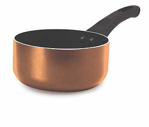 Ecolution Elements EECO-2818 Non-Stick Saucepan, 2 qt Capacity, Aluminum, Copper, Ergonomic Handle
