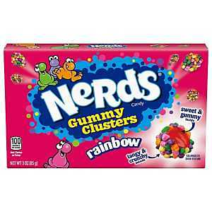 Nerds Clusters Candy Theater Box 3 Oz. - Delicious Sweet Treat
