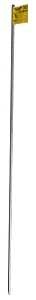 Parmak 784 Ground Rod, Galvanized Steel