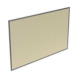 Custom Aluminum‑Framed Extended Pegboard Panel – 4 ft × 30 in – Lozier XP430P.1H1