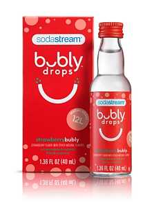 Sodastream 1025223010 Soft Drink, Strawberry Flavor, 40 mL Bottle