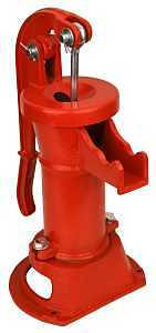 Water Source PP500 Pitcher Pump, 25 ft Max Suction Lift, Iron
