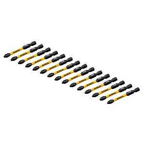 DEWALT FlexTorq Impact Screwdriver Bit – #2 Phillips, 1/4‑in Hex Shank, 2.25‑in Length