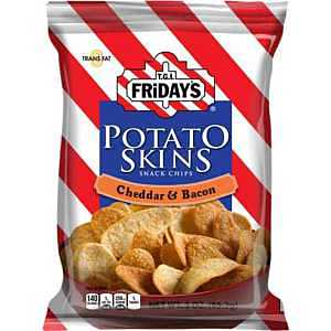TGI Fridays 432890 Potato Skin, Cheddar Bacon, 3 oz