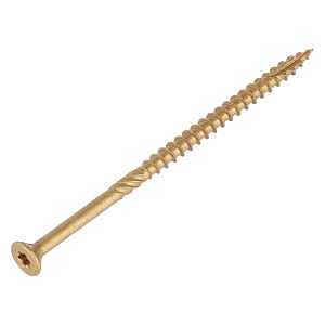 SaberDrive 53300 Deck Screw, #10 Thread, 4 in L, 480 PK