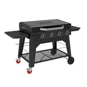 Dyna‑Glo DGL770TTP 4‑Burner Open Cart Griddle with Lid