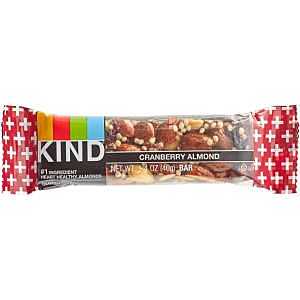 Kind 17211 Nut bar, Bar, Antioxidants, Cranberry Almond, Macadamia, 1.4 oz, Box