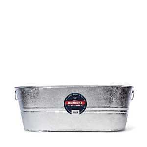 Behrens 2-OV Wash Tub, 10.5 gal Capacity, Steel