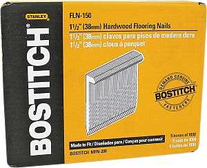 Bostitch FLN150 L-Cleat Nail, 1-1/2 in L, 16 ga, Steel
