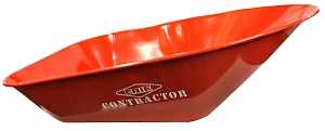 Erie 242010D Wheelbarrow Tray, 6 cu-ft Capacity, Steel