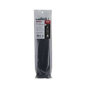 ProSource CT0912 Cable Tie, 14-9/16 inches, 50lb Tensile Strength, Self-Locking Locking, Nylon, Black