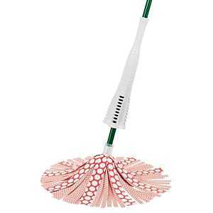 Libman Wonder 5000 Cleaning Mop, 62 in L, Microfiber Mop Head, Steel Handle
