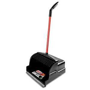 Libman 5081 Large Scoop Dustpan, 30 lb, 14-1/4 in L, 16-1/2 in W, Polypropylene, Black