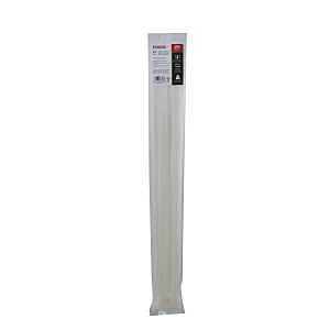 ProSource CT0921 Cable Tie, 25-9/16 inches, 180lb Tensile Strength, Self-Locking Locking, Nylon, White