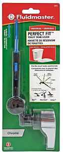 Fluidmaster Perfect Fit 641 Series 641CP10 Toilet Tank Lever, Plastic, Chrome