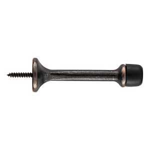 National Hardware 236 Series N830-547 Rigid Door Stop, 3-1/16 in Projection, Zinc, Oil-Rubbed Bronze