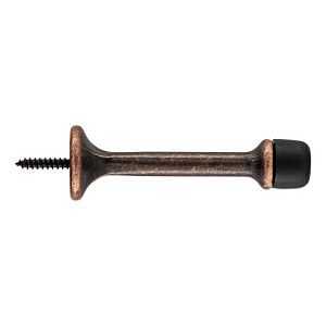 National Hardware 236 Series N830-548 Rigid Door Stop, 3-1/16 in Projection, Zinc, Antique Bronze