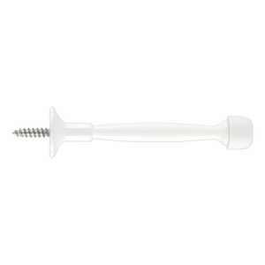 National Hardware 236 Series Rigid Door Stop – 4‑Inch Projection, Zinc Finish