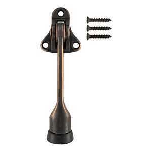 National Hardware 238 Series N830-571 Door Stop, 2-7/32 in Projection, Zinc, Oil-Rubbed Bronze