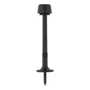 National Hardware N830-583 Rigid Door Stop, Zinc, Matte