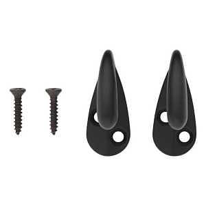 National Hardware N830-595 Robe Hook, 35 lb, 1-Hook, Matte