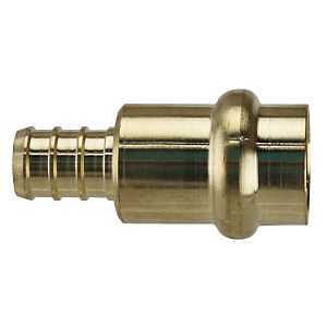 Apollo APXPR1212 Adapter, 1/2 in, Barb x Press-Fit, PEX-B, Brass, 200 psi Pressure
