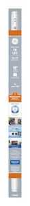 LED Linear Tube Light Bulb, 3 Color Options, T8, 18 In.