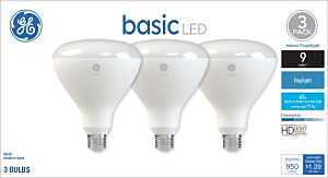 GE 46991 Frosted BR40 LED Spot & Flood Light – 950‑Lumen Daylight, Dimmable, 11.5W (E26)