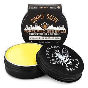 Portland Bee Balm Simple Salve Skin And Hand Balm 2 Oz Tin Model 130