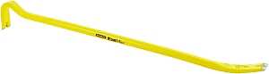 STANLEY Fatmax 55-104 Wrecking Bar, 36 in L, Beveled, Slotted Tip, HCS, Yellow