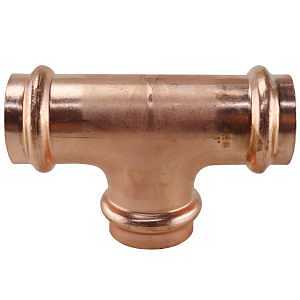Apollo 1‑Inch Press‑Fit Copper Tee – 300 psi Rating, 250°F Max