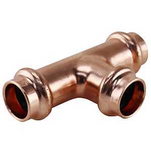 Apollo XPRT12 Tee, 1/2 in, Press-Fit, Copper, 300 psi Pressure