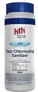 HTH 86230 Spa Chlorinating Sanitizer, 2 lb, Granule, Chlorine, White