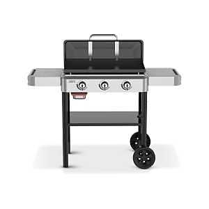 Weber 1501005 Griddle Flat Top Gas Grill, 36,000 Btu/hr BTU, Liquid Propane, 3-Burner, Side Shelf Included: Yes, Black