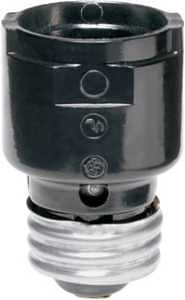 Pass & Seymour 15A Black Socket Extension