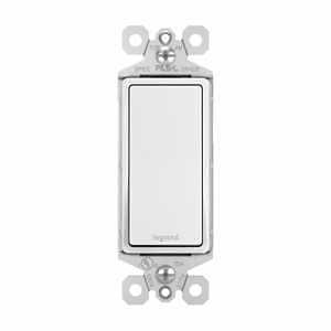 3 Way Light Switch with Microban, White, 15A